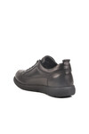 Black Genuine Leather Mens Casual Shoes LO2080-F604 M