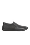 Black Genuine Leather Mens Casual Shoes Lorenzo M
