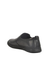 Black Genuine Leather Mens Casual Shoes Lorenzo M