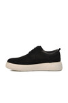 Black Nubuck Genuine Leather Mens Casual Shoes A-40 M