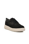 Black Nubuck Genuine Leather Mens Casual Shoes A-40 M