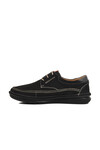 Black Nubuck Genuine Leather Mens Casual Shoes 2627 M
