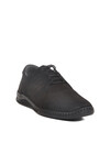 Black Nubuck Genuine Leather Mens Casual Shoes 617 M