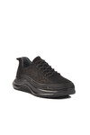 Black Nubuck Genuine Leather Mens Sneaker 1004 M