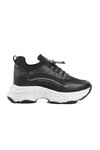 Siyah Yüksek Taban Kadın Sneaker 6064 Z