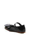 Black Patent Leather Girl Bow Ribbon Ballerina 180 P