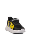 Black Yellow Mesh Velcro Boys Sneakers Ruffon P