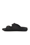 Black Double-Strap Lightweight Mens Slippers 80-004 M