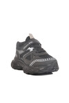 Black Velcro Mesh Unisex Childrens Sports Shoes 1500 F