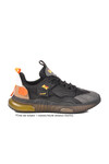 Black Narrow Fit Memory Foam Mens Sneakers 241378 M