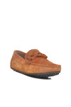 Tan Suede Genuine Leather Mens Casual Shoes 2Y0216-163-2 M