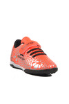 Orange Velcro Childrens Indoor Football Shoes Crystal F