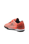 Orange Velcro Childrens Indoor Football Shoes Crystal F