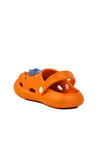 Orange Girls Sabo Slippers Kid F