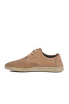 Mink Nubuck Genuine Leather Mens Casual Shoes Lion M