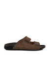 Mink Double-Strap Mens Slippers 80-955 M
