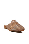 Mink Knit Lightweight Closed Front Womens Slippers PC-54712 Z