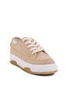 Beige Linen Womens Sneakers Lady 528 Z