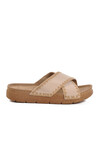 Beige Anatomic Womens Slippers 117.014 Z