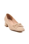 Bej Kadın Abiye Ayakkabı 704685 Z