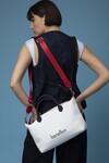 White Navy Red Womens Hand and Shoulder Bag BNT-1612