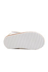 Beyaz Cırtlı Hafif Unisex Çocuk Sandalet 17373 B