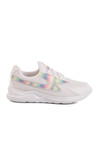 White Mesh Lightweight Girls Sneakers Archway F