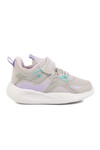 Ice Lilac Velcro Girls Sneakers 320 P