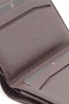 Brown Genuine Leather Mens Wallet 1726