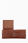 Brown Genuine Leather Mens Card Holder 1807