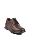 Brown Genuine Leather Mens Casual Shoes 667 M