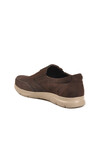 Kahve Nubuk Hakiki Deri Erkek Casual Ayakkabı D2301 M