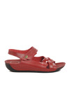 Red Anatomic Velcro Womens Sandals 16.035 Z