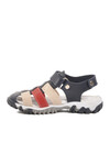 Navy Blue Red Velcro Boys Sports Sandals 173101 P