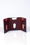 Navy Blue Genuine Leather Mens Card Holder 724