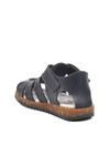 Navy Blue Velcro Lightweight Boys Sandals 17370 B