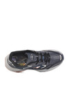 Navy Blue Mesh Memory Foam Unisex Sneakers Saturn M