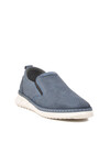 Blue Nubuck Genuine Leather Mens Casual Shoes 2Y0924-8488 M