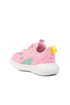 Pembe Cırtlı Fileli Kız Çocuk Spor Ayakkabı 2480 F