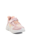 Pudra Cırtlı Hafif Kız Çocuk Spor Ayakkabı Ruffon P