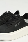 Black and White Womens Sneakers BNI-10232 Z