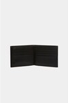 Black Genuine Leather Mens Wallet 1744