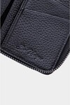Black Genuine Leather Mens Wallet 1780