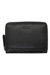 Black Genuine Leather Mens Wallet 740