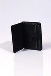 Black Genuine Leather Mens Card Holder 746