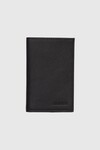Black Genuine Leather Mens Wallet 844