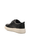 Black Genuine Leather Mens Casual Shoes A-40 M