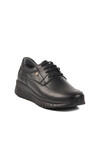 Black Genuine Leather Mens Casual Shoes C411 M
