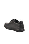 Black Genuine Leather Mens Casual Shoes C411 M