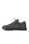 Black Genuine Leather Mens Casual Shoes 3K1820 M